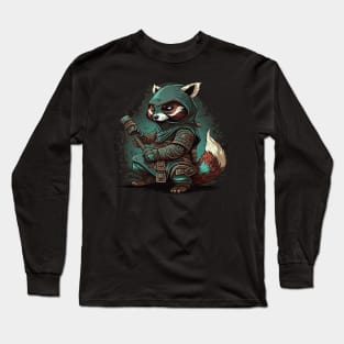 racoon fantasy Long Sleeve T-Shirt